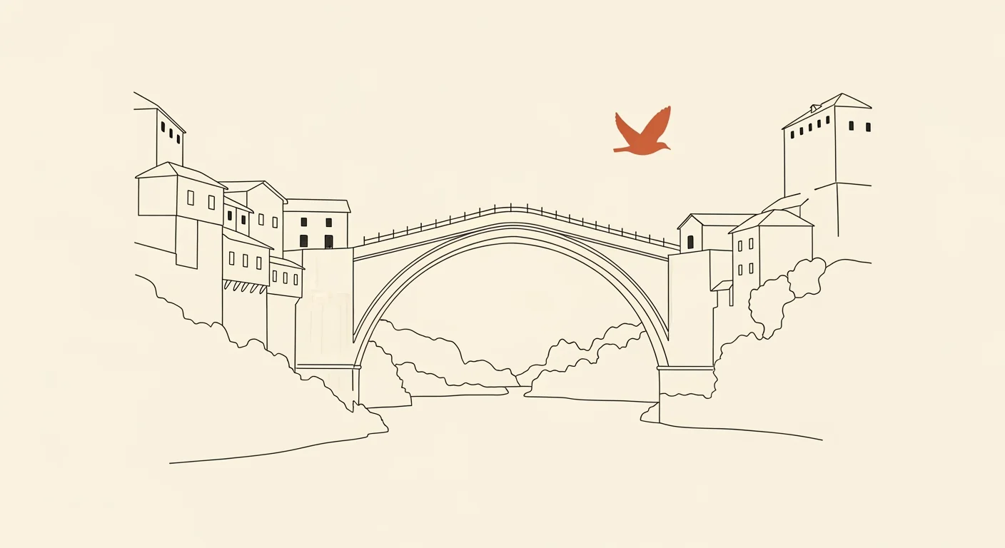 Illustrasjon for eSIM til Albania — billig mobildata på Balkan