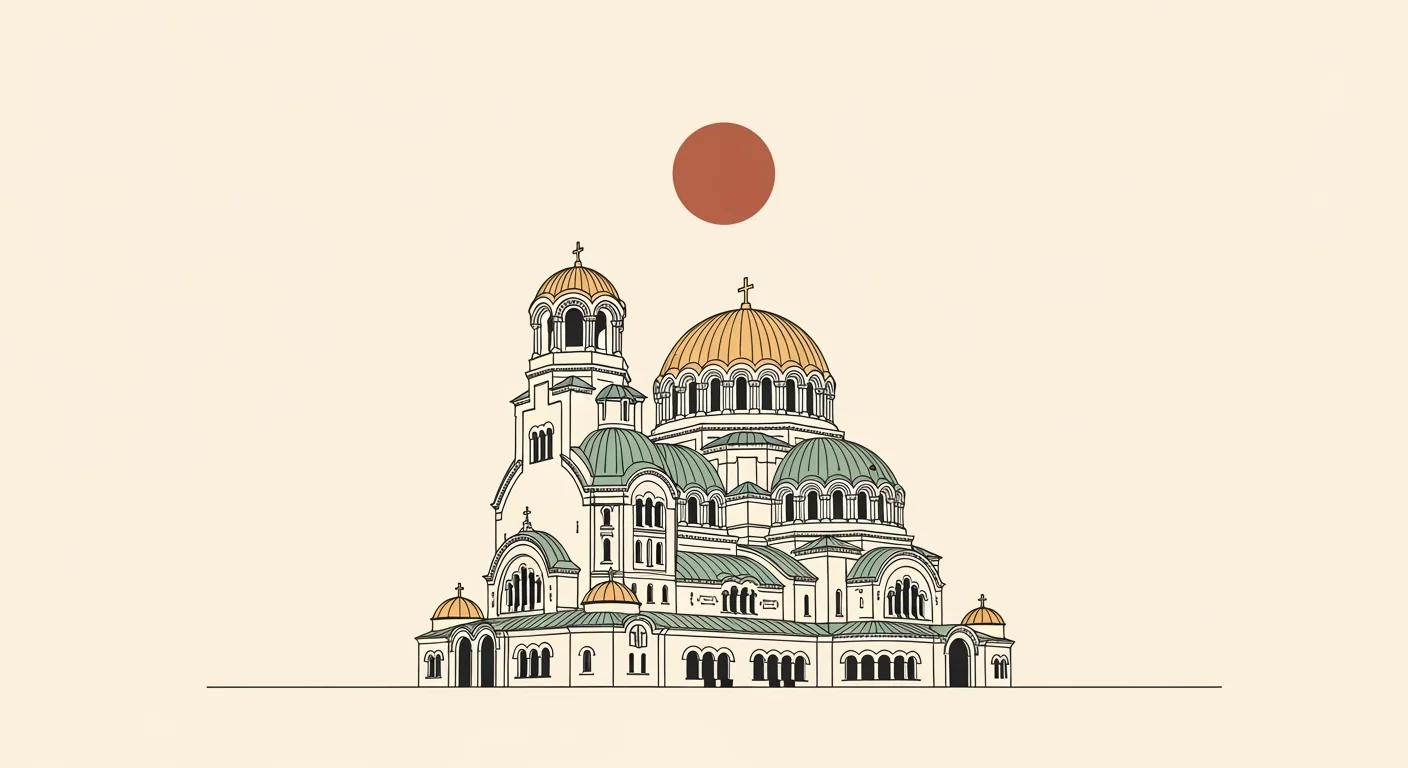 Illustrasjon av Bulgaria — eSIM til Bulgaria