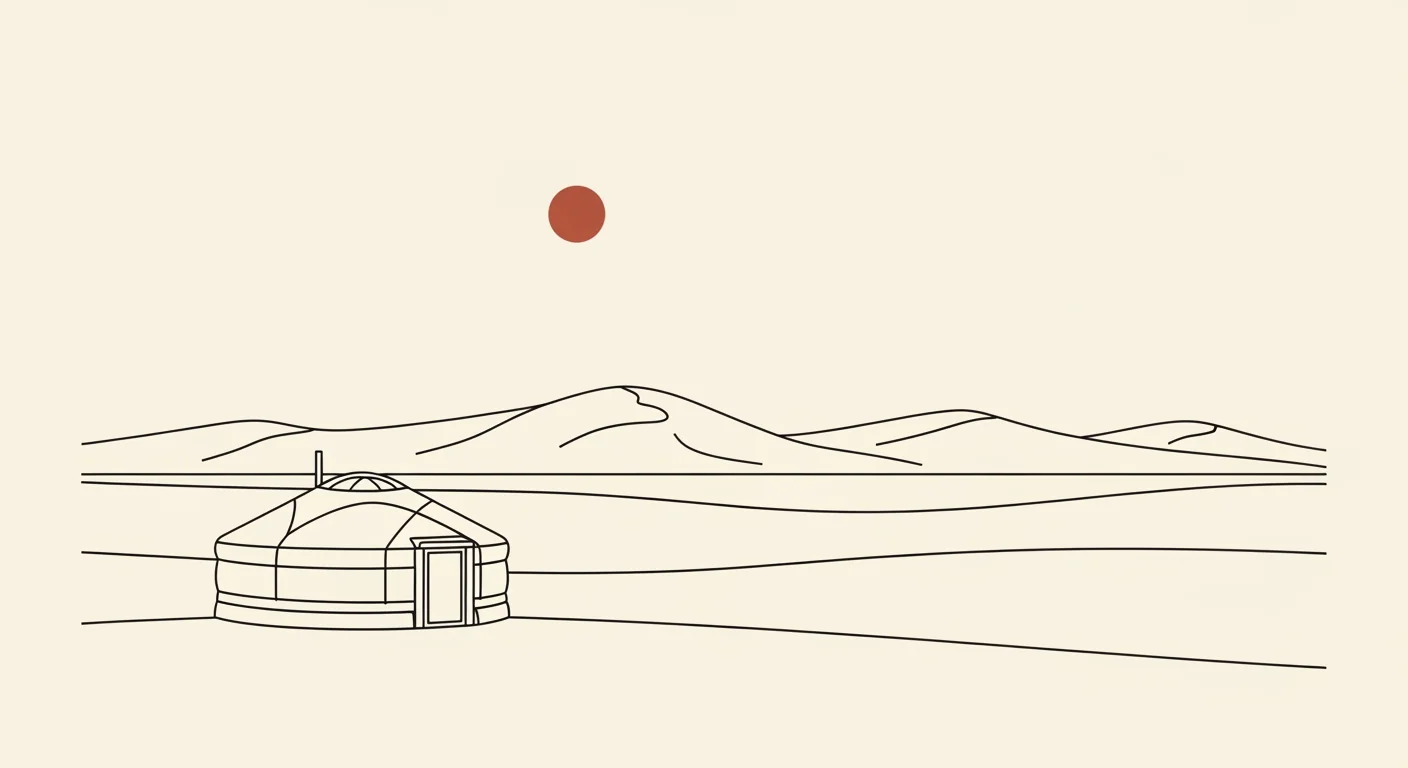 Illustrasjon av Mongolia — eSIM til Mongolia