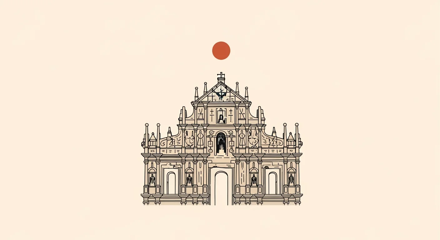 Illustrasjon av Macao — eSIM til Macao