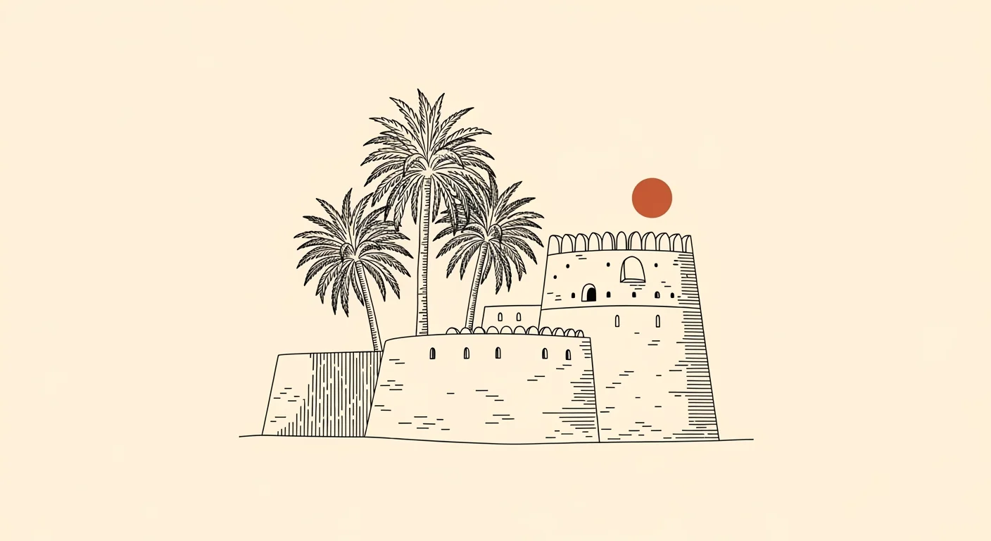 Illustrasjon av Oman — eSIM til Oman