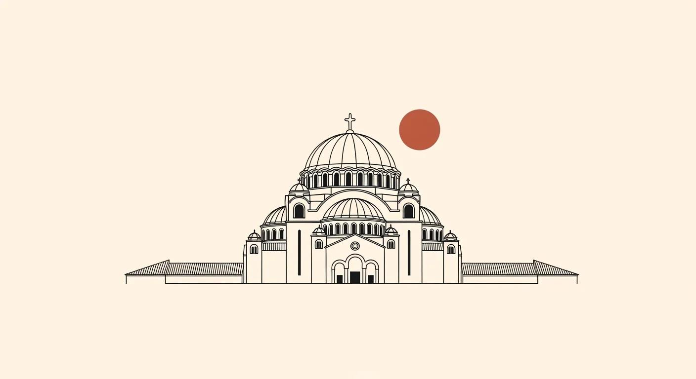 Illustrasjon av Serbia — eSIM til Serbia