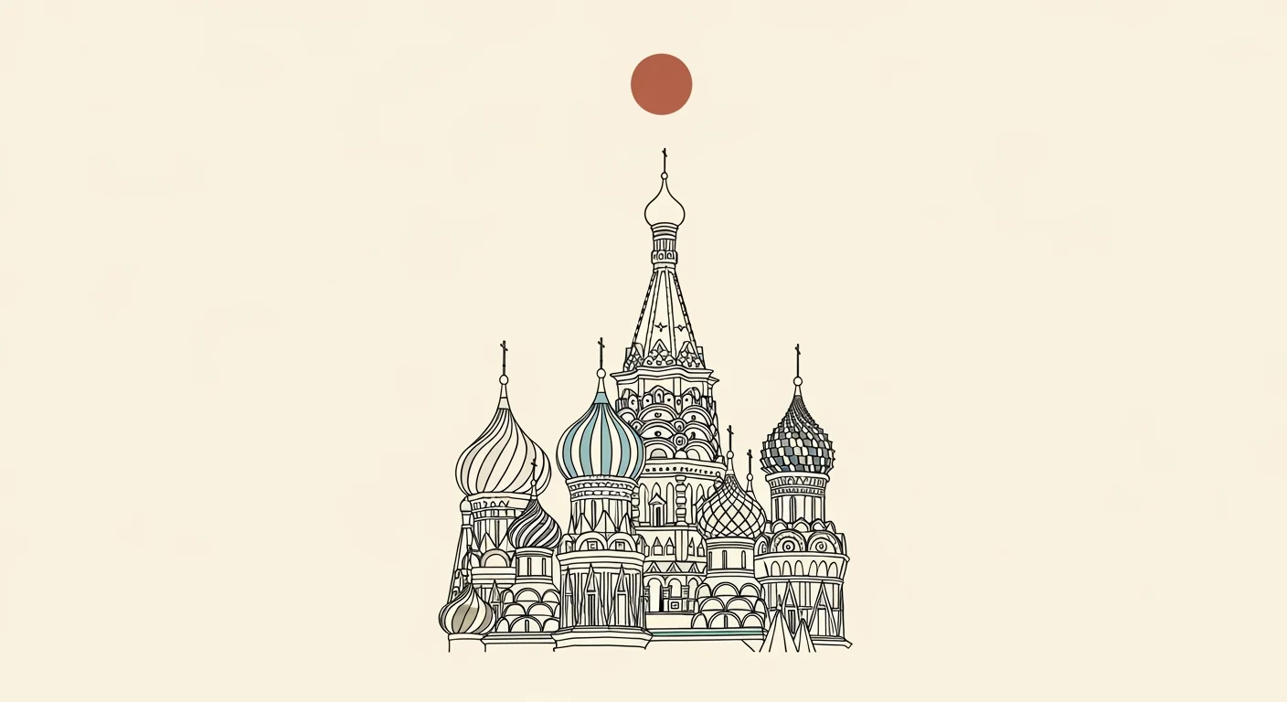 Illustrasjon av Russland — eSIM til Russland