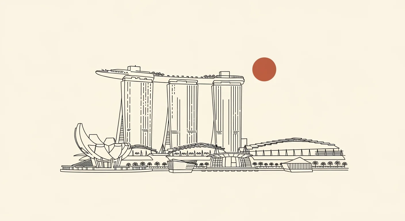 Illustrasjon for eSIM Singapore — billig mobildata fra {{prisfra:SG|14 kr}}