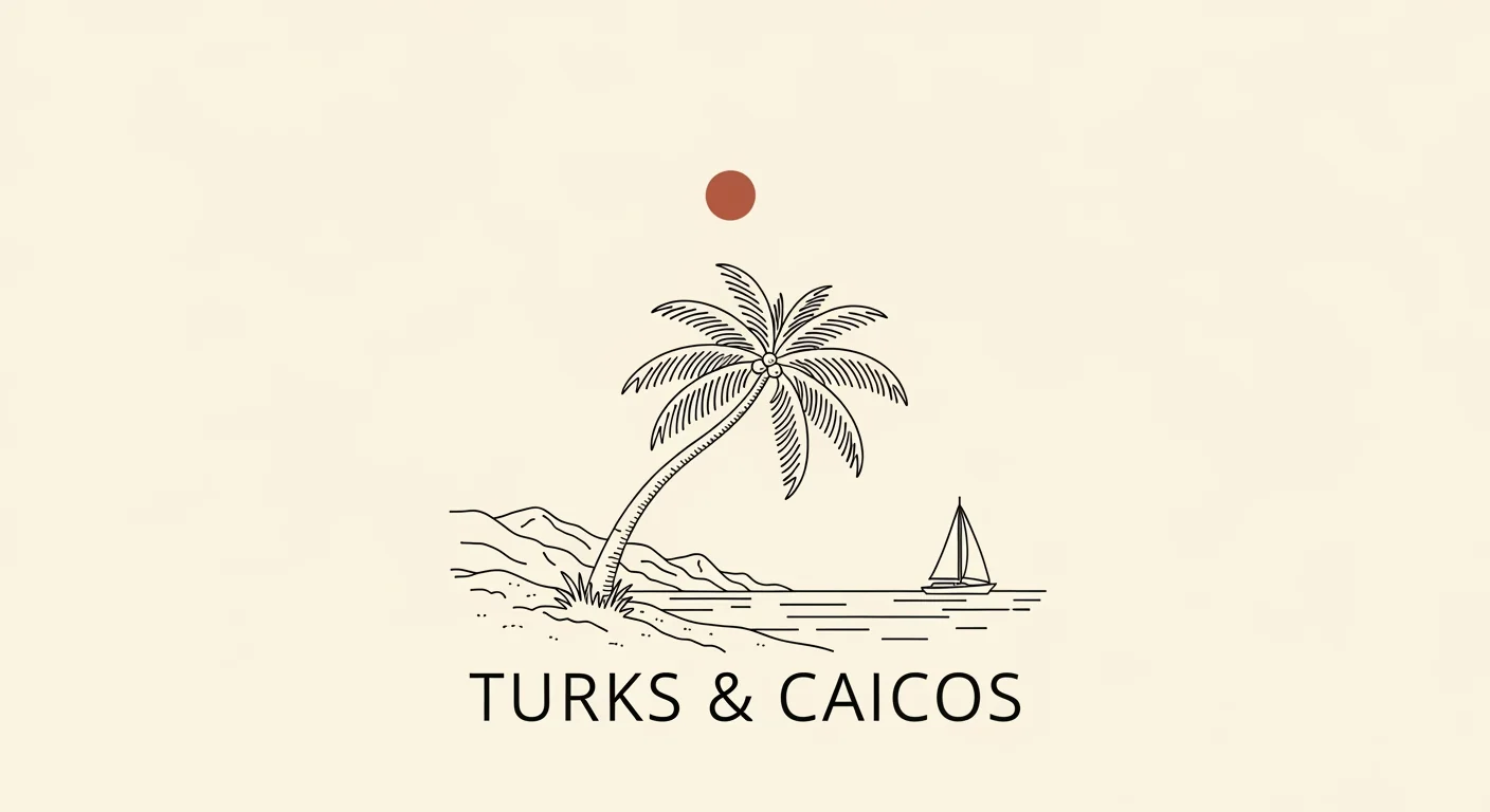 Illustrasjon av Turks- og Caicosøyene — eSIM til Turks- og Caicosøyene